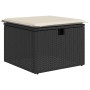 Set sofás jardín y cojines 8 pzas ratán sintético acacia negro de , Conjuntos de jardín - Ref: Foro24-3327980, Precio: 504,46...