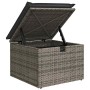 Set sofás jardín y cojines 7 pzas ratán sintético acacia gris de , Conjuntos de jardín - Ref: Foro24-3327977, Precio: 487,73 ...