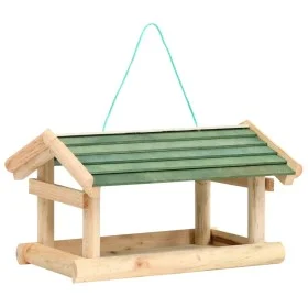Solid wood bird feeder 35x29.5x21 cm by vidaXL, Bird feeders - Ref: Foro24-314819, Price: 30,43 €, Discount: %