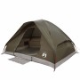 Tienda de campaña iglú para 4 personas impermeable marrón de , Tiendas de campaña - Ref: Foro24-4009643, Precio: 89,89 €, Des...