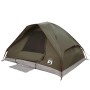 Tienda de campaña iglú para 4 personas impermeable marrón de , Tiendas de campaña - Ref: Foro24-4009643, Precio: 89,89 €, Des...