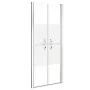 Puerta de ducha ESG medio esmerilado 76x190 cm de vidaXL, Puertas de ducha - Ref: Foro24-148786, Precio: 197,75 €, Descuento: %