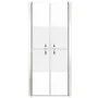 ESG shower door half frosted 76x190 cm by vidaXL, shower doors - Ref: Foro24-148786, Price: 197,75 €, Discount: %