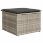 Set de sofás de jardín 7 pzas con cojines ratán PE gris claro de , Conjuntos de jardín - Ref: Foro24-3326353, Precio: 524,22 ...