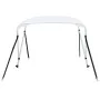 Bimini awning with 2 white arches 180x150x110 cm by vidaXL, Boat storage covers - Ref: Foro24-93125, Price: 97,61 €, Discount: %