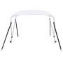 Toldo Bimini de 2 arcos blanco 180x150x110 cm de vidaXL, Cubiertas para almacenamiento de barcas - Ref: Foro24-93125, Precio:...