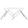 Bimini awning with 2 white arches 180x150x110 cm by vidaXL, Boat storage covers - Ref: Foro24-93125, Price: 97,61 €, Discount: %