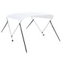 Bimini awning with 2 white arches 180x150x110 cm by vidaXL, Boat storage covers - Ref: Foro24-93125, Price: 97,61 €, Discount: %