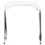Bimini awning with 2 white arches 180x150x110 cm by vidaXL, Boat storage covers - Ref: Foro24-93125, Price: 97,61 €, Discount: %