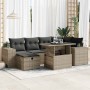 Set de sofás de jardín y cojines 8 piezas ratán sintético gris de , Conjuntos de jardín - Ref: Foro24-3327940, Precio: 526,65...