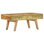 Mesa de centro de madera maciza de mango 90x50x40 cm en Mesas de centro | Comprar online en Foru.es