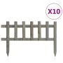 Bordes de jardín 10 unidades madera de abeto 4,4 m by vidaXL, Garden edging and edging - Ref: Foro24-314845, Price: 30,10 €, ...