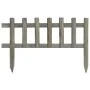 Bordes de jardín 10 unidades madera de abeto 4,4 m by vidaXL, Garden edging and edging - Ref: Foro24-314845, Price: 30,10 €, ...