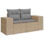 Juego de sofás jardín con cojines 4 pzas ratán sintético beige de , Conjuntos de jardín - Ref: Foro24-3325655, Precio: 293,35...