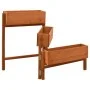 Jardinera plegable de jardín madera abeto naranja 60x14x75 cm de vidaXL, Maceteros y jardineras - Ref: Foro24-314840, Precio:...