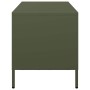 Mueble TV acero laminado en frío verde oliva 101,5x39x43,5 cm de , Muebles TV - Ref: Foro24-851326, Precio: 94,07 €, Descuent...