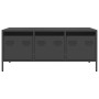 Mesa de centro acero laminado en frío negro 101,5x50x43,5 cm de , Mesas de centro - Ref: Foro24-851268, Precio: 106,61 €, Des...