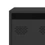 Mesa de centro acero laminado en frío negro 101,5x50x43,5 cm de , Mesas de centro - Ref: Foro24-851268, Precio: 104,91 €, Des...