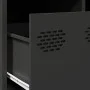 Mesa de centro acero laminado en frío negro 101,5x50x43,5 cm de , Mesas de centro - Ref: Foro24-851268, Precio: 104,91 €, Des...