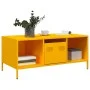 Mesa de centro acero laminado en frío amarillo 101,5x50x43,5 cm de , Mesas de centro - Ref: Foro24-851277, Precio: 123,40 €, ...