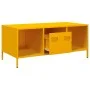 Mesa de centro acero laminado en frío amarillo 101,5x50x43,5 cm de , Mesas de centro - Ref: Foro24-851277, Precio: 123,40 €, ...