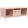 Mesa de centro acero laminado en frío rosa 101,5x50x43,5 cm de , Mesas de centro - Ref: Foro24-851275, Precio: 92,95 €, Descu...