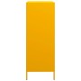 Aparador acero amarillo mostaza 68x39x101,5 cm de , Aparadores - Ref: Foro24-851223, Precio: 128,01 €, Descuento: %