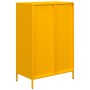 Aparador acero amarillo mostaza 68x39x101,5 cm de , Aparadores - Ref: Foro24-851223, Precio: 128,01 €, Descuento: %