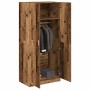 Armario de madera de ingeniería madera envejecida 90x52x200 cm de , Armarios roperos - Ref: Foro24-855884, Precio: 233,32 €, ...