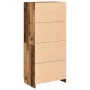 Armario de madera de ingeniería madera envejecida 90x52x200 cm de , Armarios roperos - Ref: Foro24-855884, Precio: 233,32 €, ...