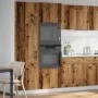 Armario de microondas madera ingeniería envejecida 60x57x207 cm de , Armarios de cocina - Ref: Foro24-856128, Precio: 170,73 ...