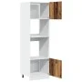 Armario de microondas madera ingeniería envejecida 60x57x207 cm de , Armarios de cocina - Ref: Foro24-856128, Precio: 170,73 ...