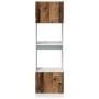 Armario de microondas madera ingeniería envejecida 60x57x207 cm de , Armarios de cocina - Ref: Foro24-856128, Precio: 170,73 ...