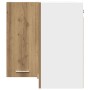 Armario colgante de esquina madera roble artisan 57x57x60 cm de , Armarios de cocina - Ref: Foro24-856123, Precio: 87,40 €, D...