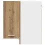 Armario colgante de esquina madera roble artisan 57x57x60 cm de , Armarios de cocina - Ref: Foro24-856123, Precio: 84,34 €, D...