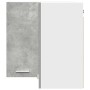 Armario colgante esquina contrachapada gris hormigón 57x57x60cm de , Armarios de cocina - Ref: Foro24-856121, Precio: 84,34 €...