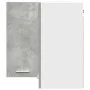 Armario colgante esquina contrachapada gris hormigón 57x57x60cm de , Armarios de cocina - Ref: Foro24-856121, Precio: 84,34 €...
