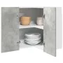 Armario colgante esquina contrachapada gris hormigón 57x57x60cm de , Armarios de cocina - Ref: Foro24-856121, Precio: 84,34 €...