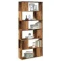Estantería/divisor de espacios madera envejecida 80x24x186 cm de , Librerías y estanterías - Ref: Foro24-856736, Precio: 100,...