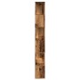 Estantería/divisor de espacios madera envejecida 80x24x186 cm de , Librerías y estanterías - Ref: Foro24-856736, Precio: 102,...
