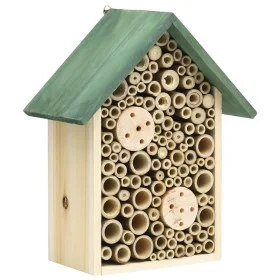 Insect houses 2 pcs 23x14x29 cm solid fir wood by vidaXL, Butterfly shelters - Ref: Foro24-314813, Price: 33,12 €, Discount: %
