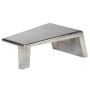 Mesa de centro estilo aviador vintage de aluminio en Mesas de centro | Comprar online en Foru.es