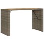 Set bar jardín cno cojines 5 pzas ratán sintético acacia gris de , Conjuntos de jardín - Ref: Foro24-3328903, Precio: 606,44 ...