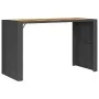 Set bar jardín sin cojines 7 pzas ratán sintético acacia negro de , Conjuntos de jardín - Ref: Foro24-3328892, Precio: 737,35...