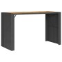 Set bar jardín con cojines 5 pzas ratán sintético acacia negro de , Conjuntos de jardín - Ref: Foro24-3328901, Precio: 589,16...