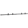 Schiebeschranktür Bausatz Kohlenstoffstahl 152,5 cm von , DIY-Zubehör - Ref: Foro24-4009674, Preis: 30,60 €, Rabatt: %