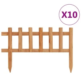 Garteneinfassung 10 Einheiten Tannenholz 4,4 m von vidaXL, Garteneinfassung und Einfassung - Ref: Foro24-314844, Preis: 30,78...