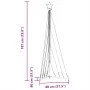 Luces para árbol de Navidad 339 LEDs blanco frío 187 cm de , Arboles de navidad - Ref: Foro24-4016429, Precio: 43,20 €, Descu...