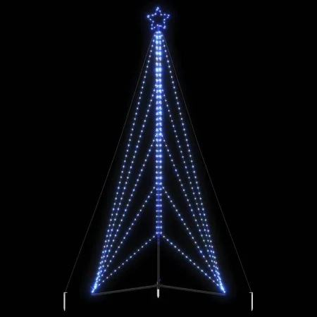 Luces para árbol de Navidad 615 LED azul 404,5 cm de , Arboles de navidad - Ref: Foro24-4016422, Precio: 53,99 €, Descuento: %