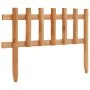 Garden edging 10 units fir wood 4.4 m by vidaXL, Garden edging and edging - Ref: Foro24-314844, Price: 30,78 €, Discount: %